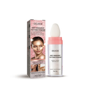 Highlighter Pat Powder, Light Highlighter Natural 3D Contoring Powder KFEPIC